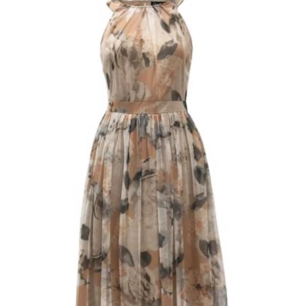 •Floral Gown